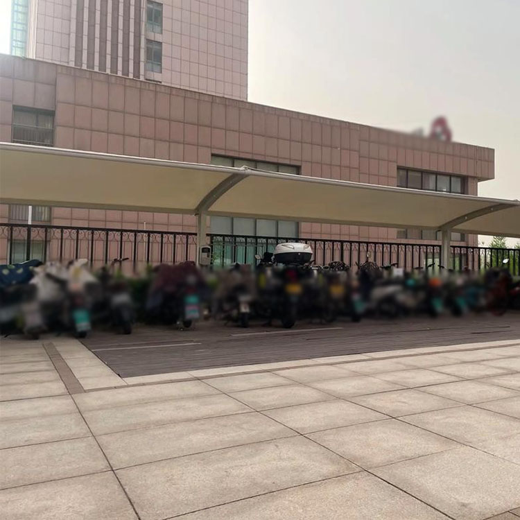 横州市膜结构电动车棚